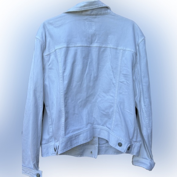 GAP Women’s White Denim Jacket XXL - Picture 15 of 15